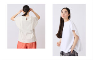 夏のカットソー ／ STAMP AND DIARY・utilité
